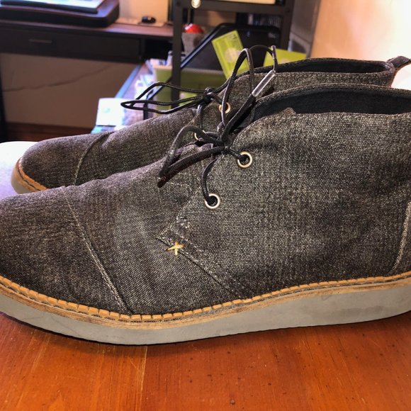 Toms Mateo Plaid Chukka
